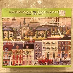 Hometown Collection “Rampart Street” 1000 piece puzzle (❗️1 damaged piece❗️)